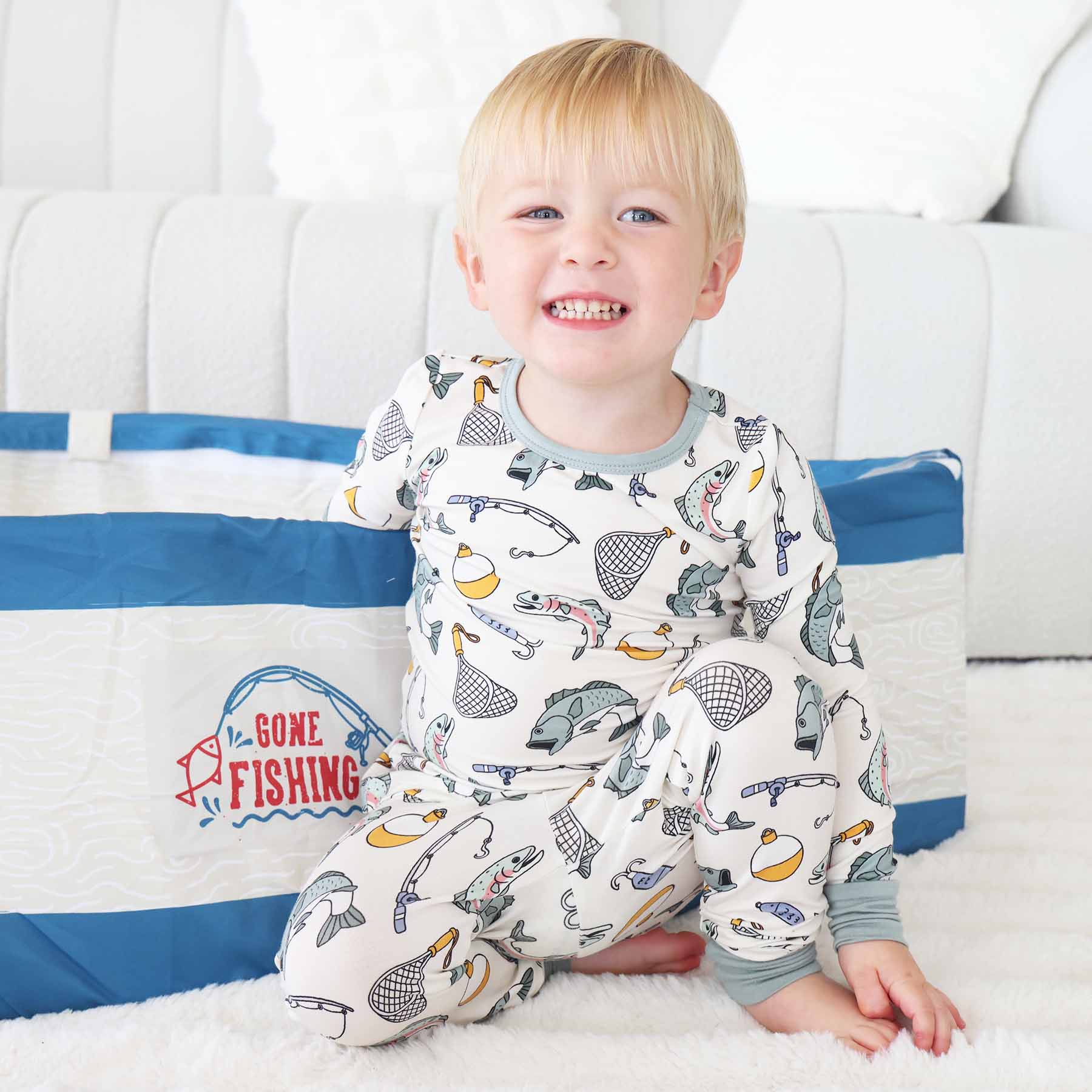 Catch of the Day Two-Piece Pajama