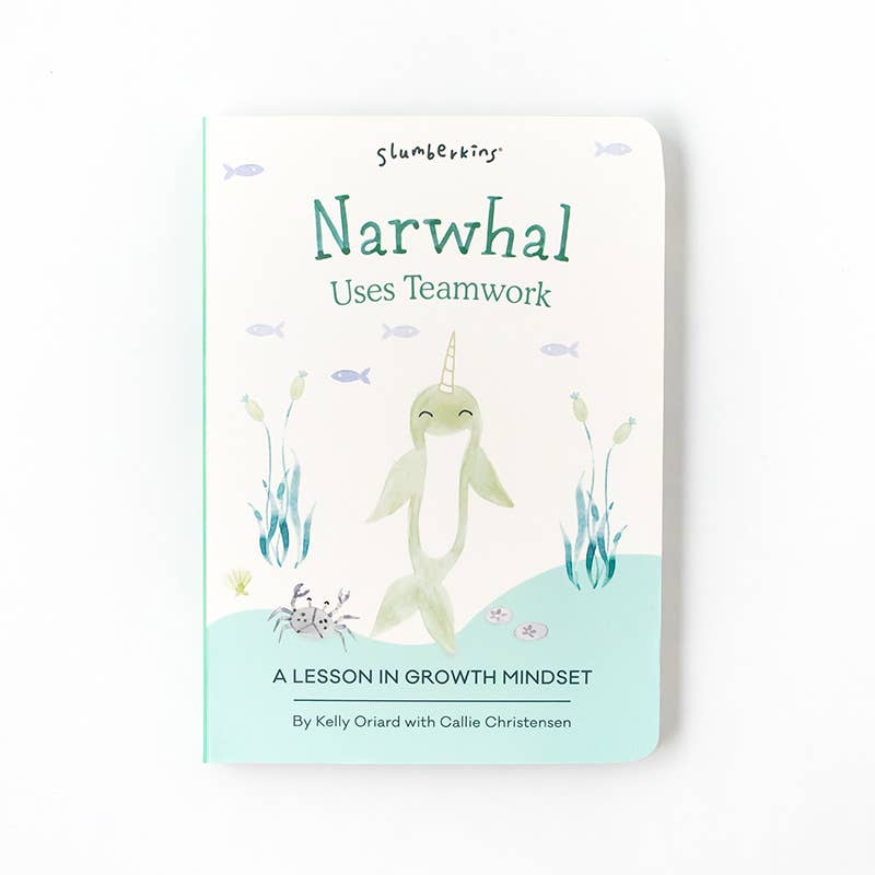 Narwhal's Growth Mindset Plush Set - with 2 books!