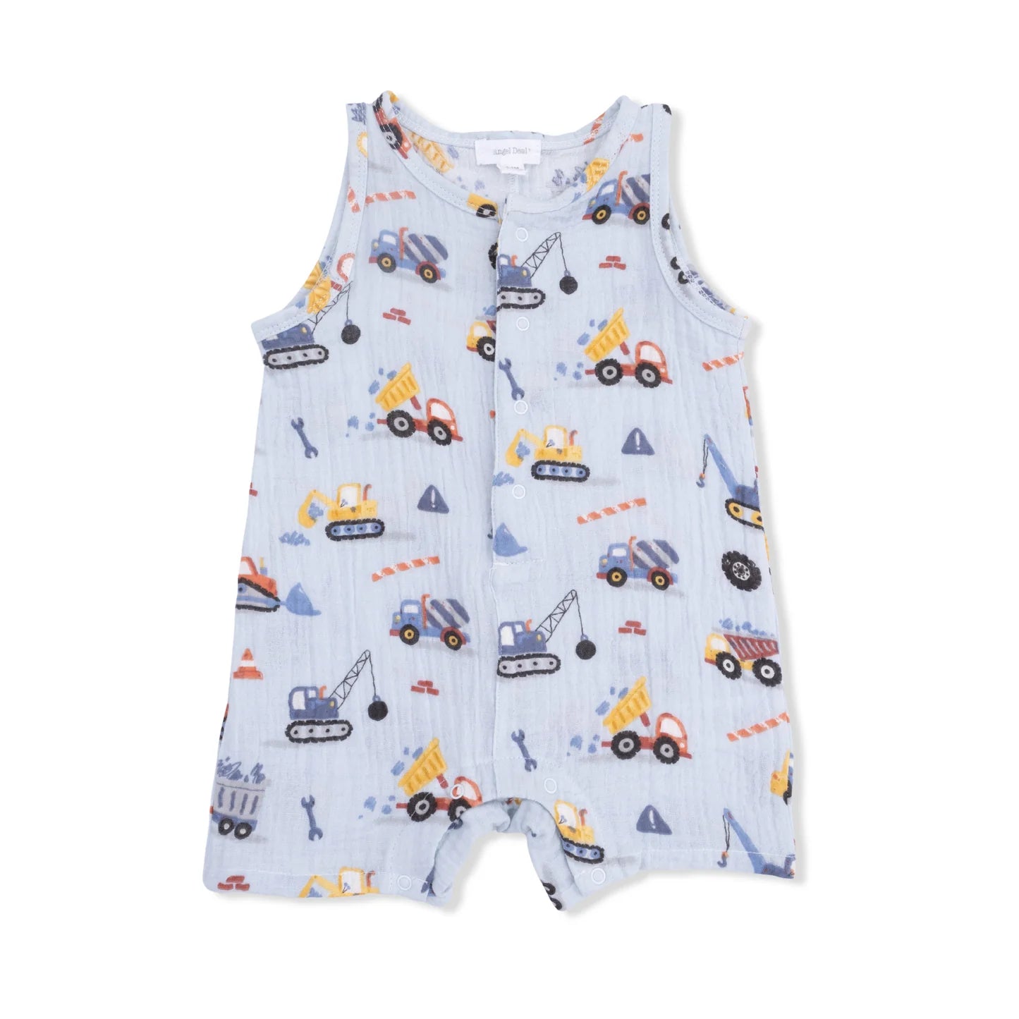 Crayon Construction-Sleeveless Shortie Romper