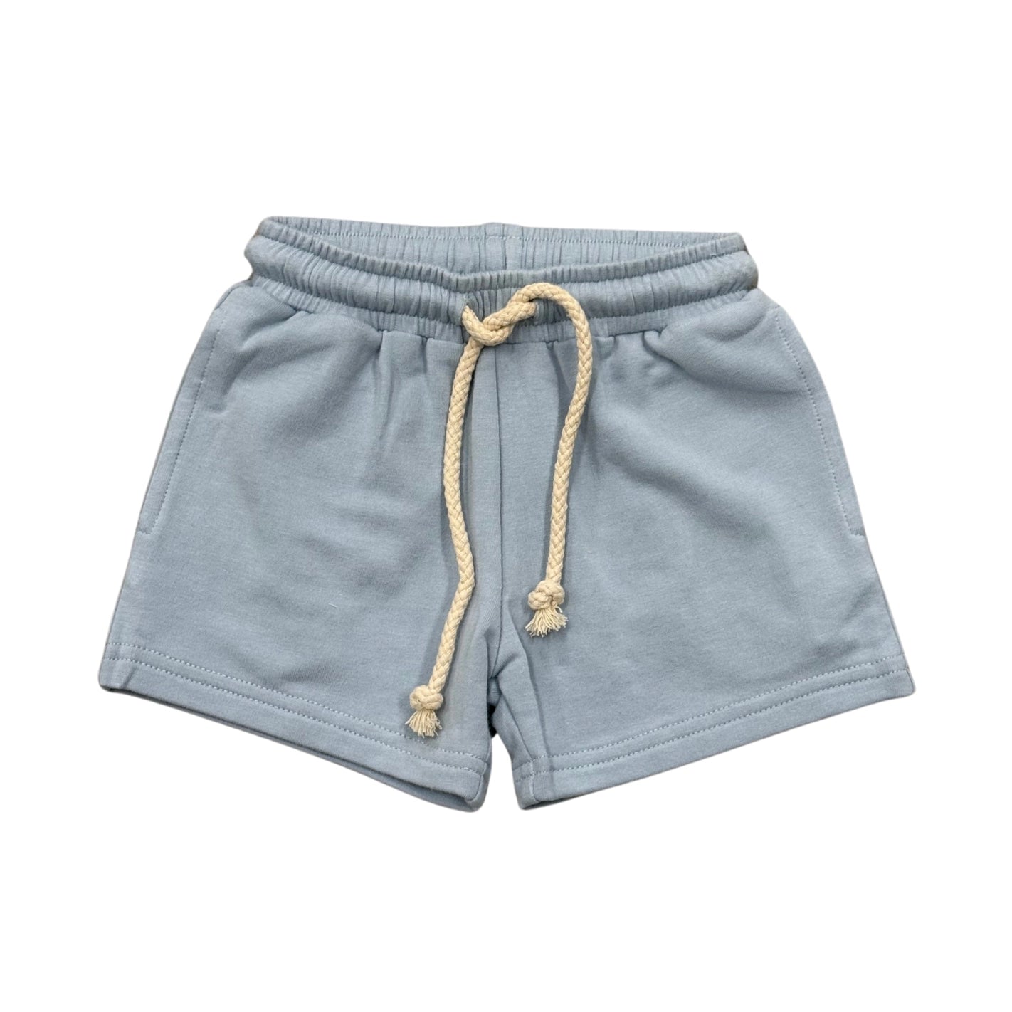 Boy's Everyday Shorts-Dusty Sky Blue