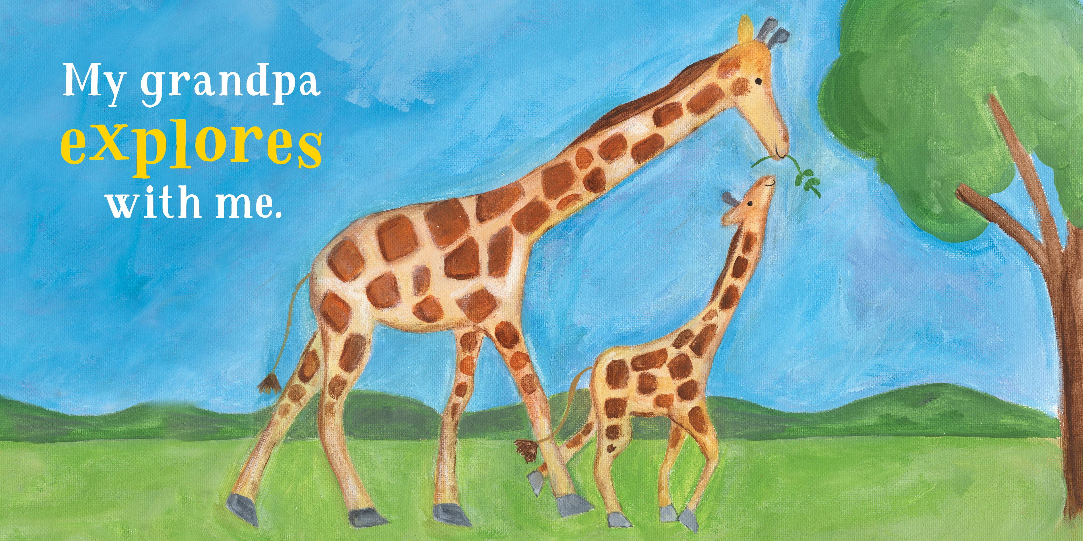 Grandpa Loves Me! A Sweet Baby Animal Book