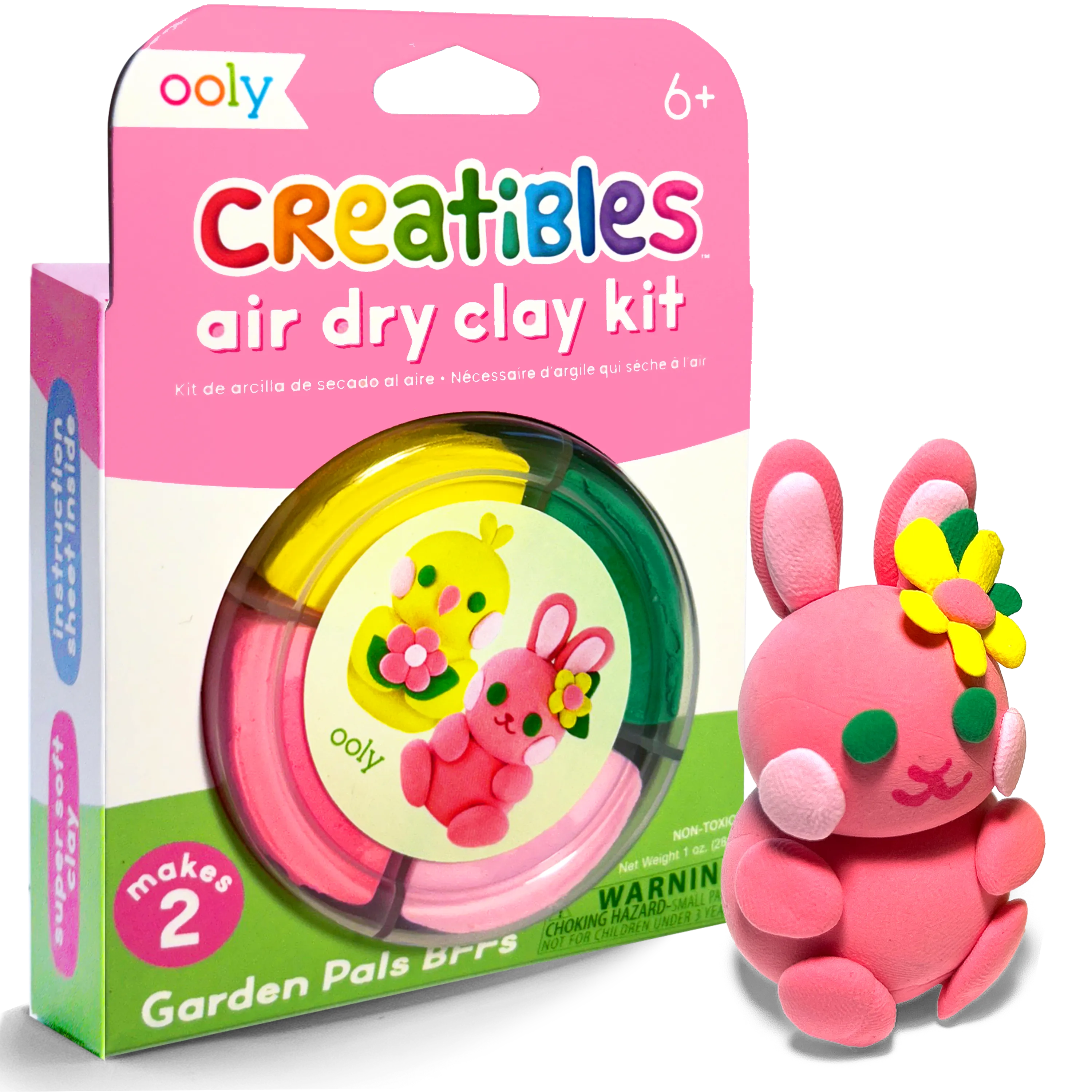 Creatibles: Air Dry Clay BFFs Kit - Garden Pals