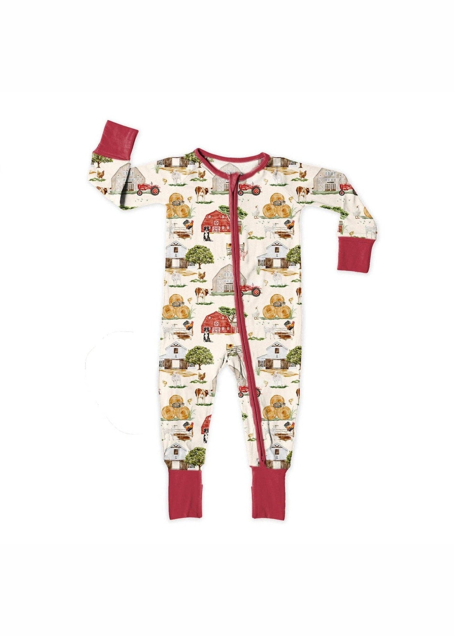 Old Macdonald's Farm Convertible Romper