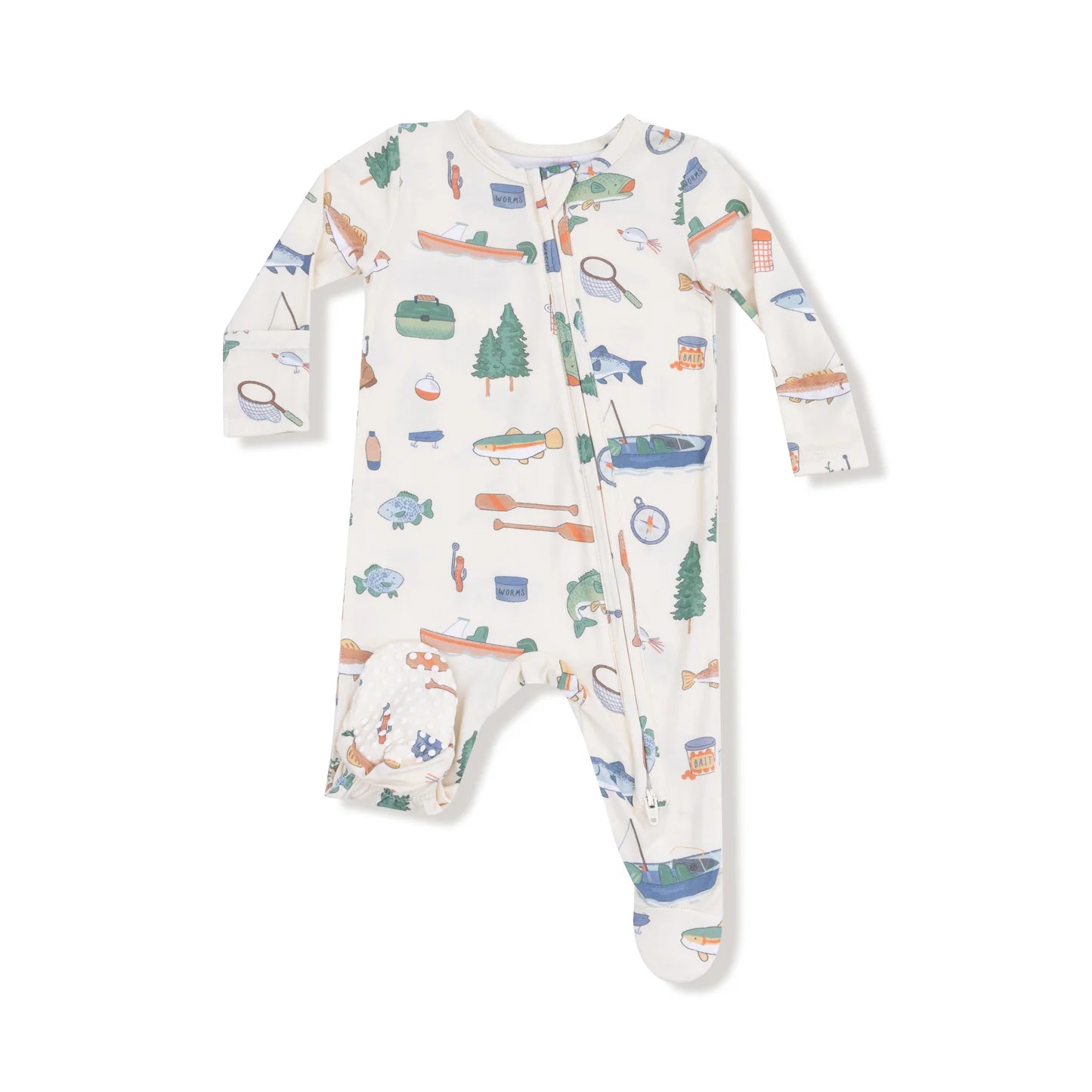 Fishing Things - 2 Way Zipper Footie