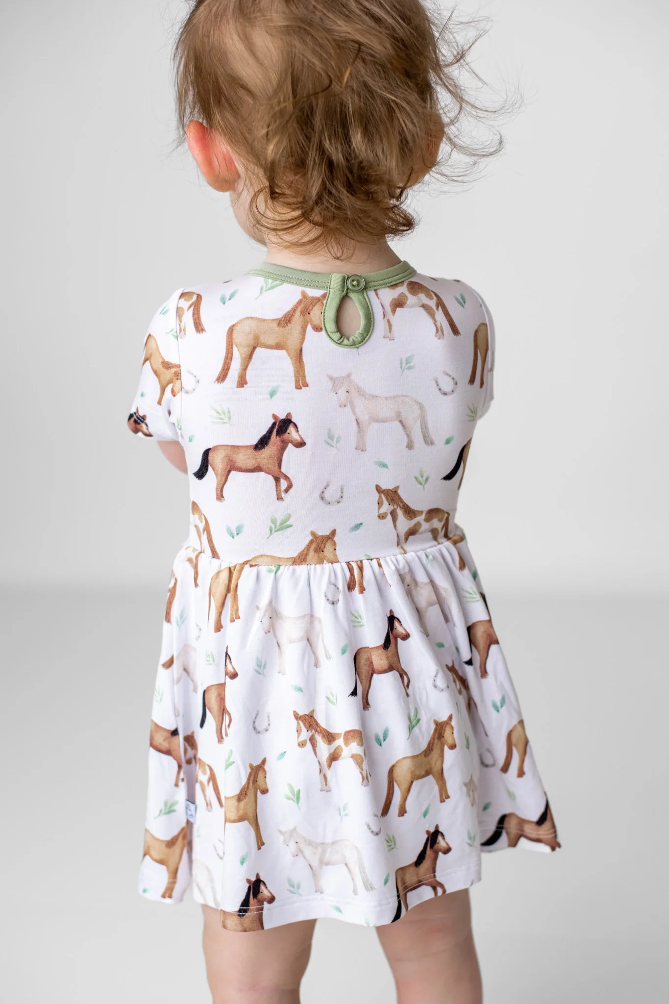 Perfect Ponies | Baby & Toddler Bamboo Bodysuit Dress