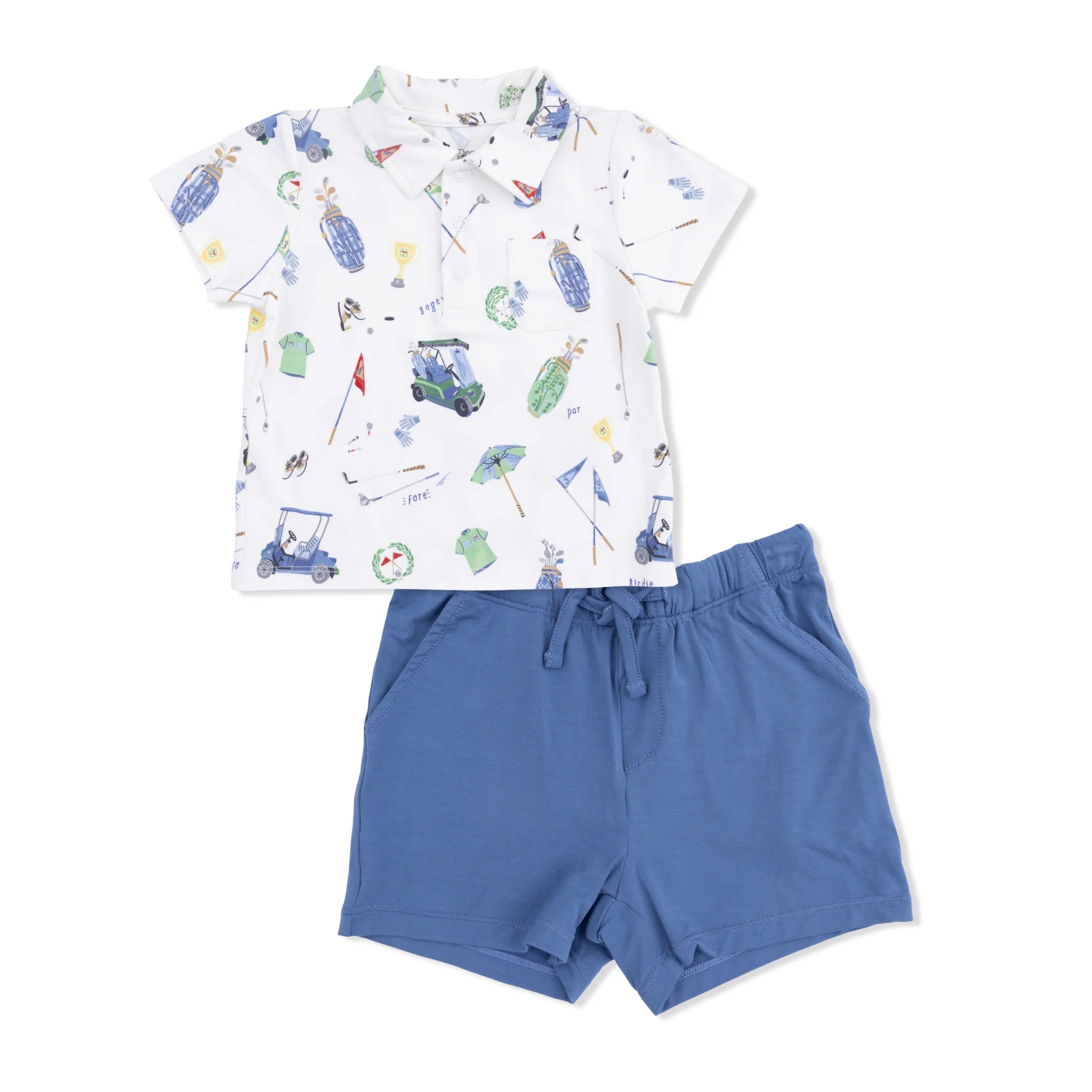 Golf Things-Polo with Casual Short