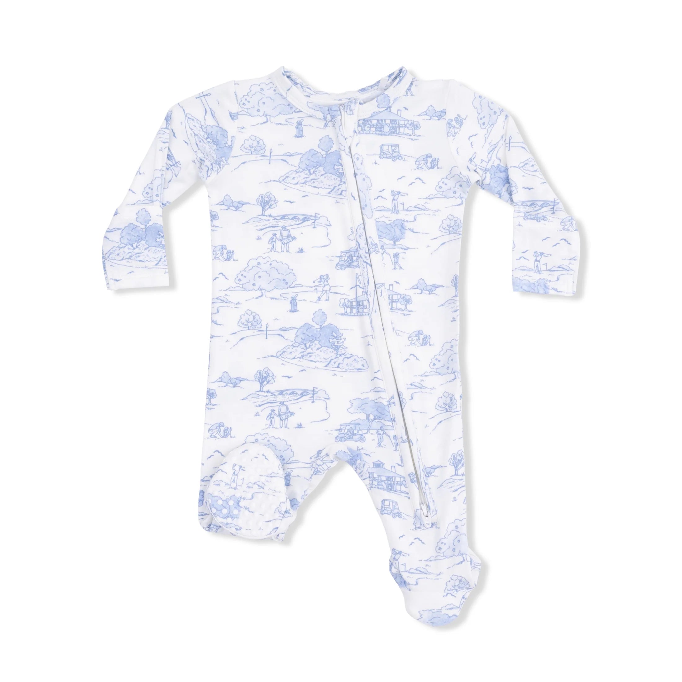 Golf Toile-2 Way Zipper Footie