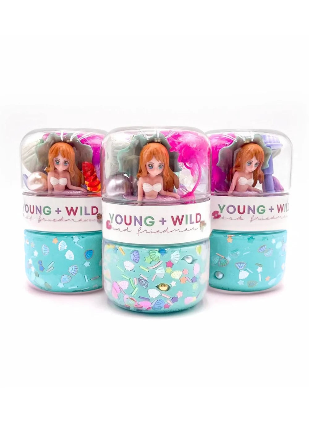 Grab & Go Dough Jar - Mermaid
