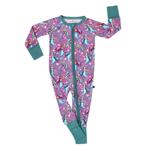 Mermazing Bamboo Zip Pajamas