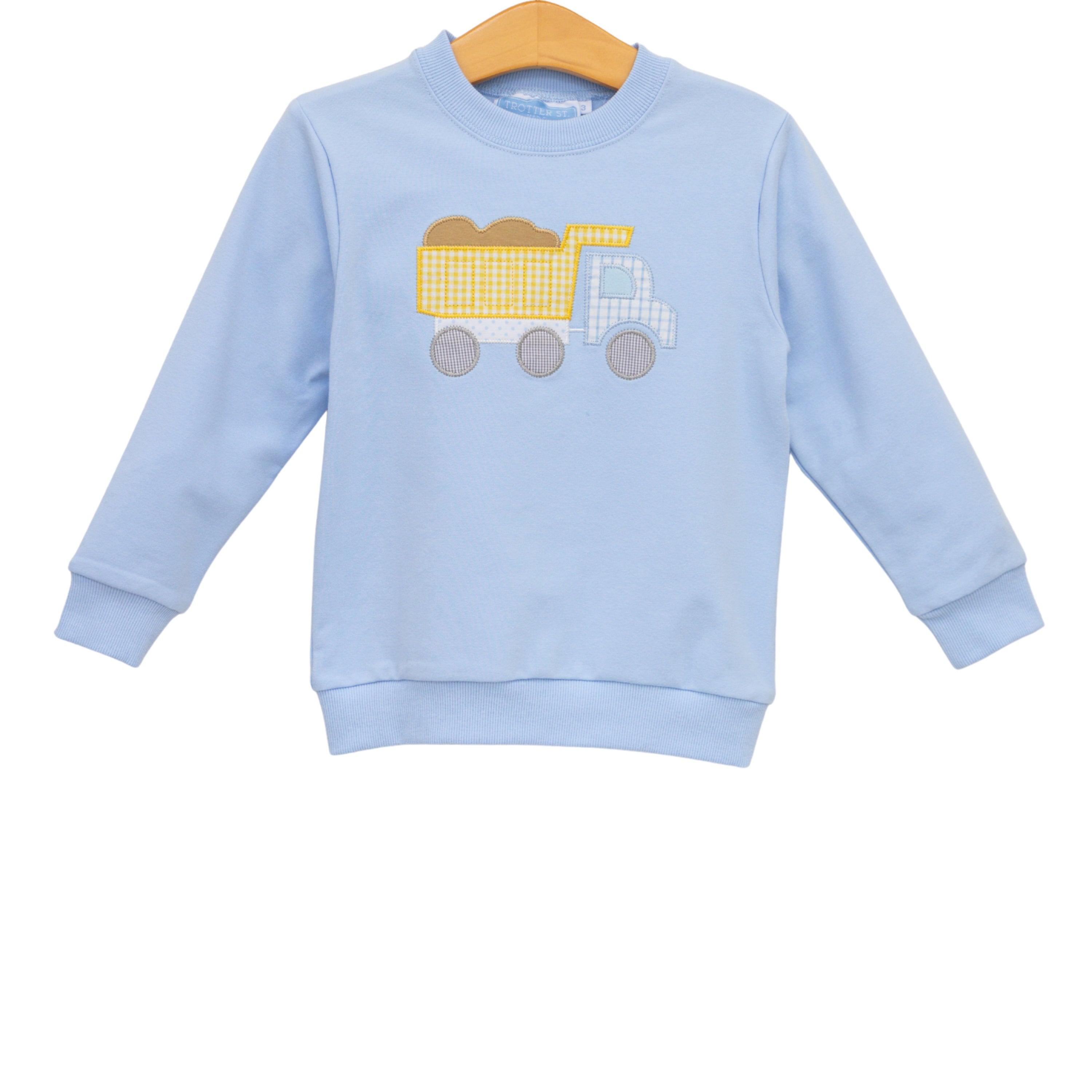 French Terry Pullover- Dump Truck