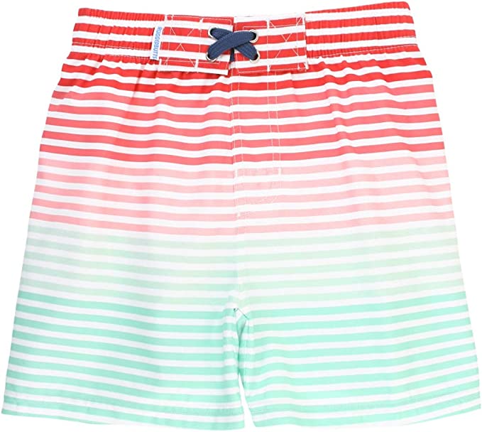 Little Love Stripe Swim Trunks