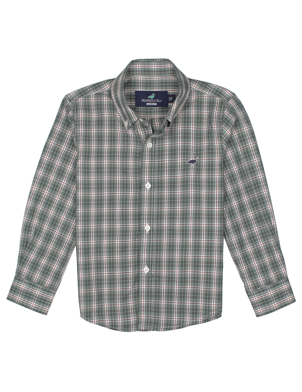 Boys Seasonal Sportshirt Mistletoe