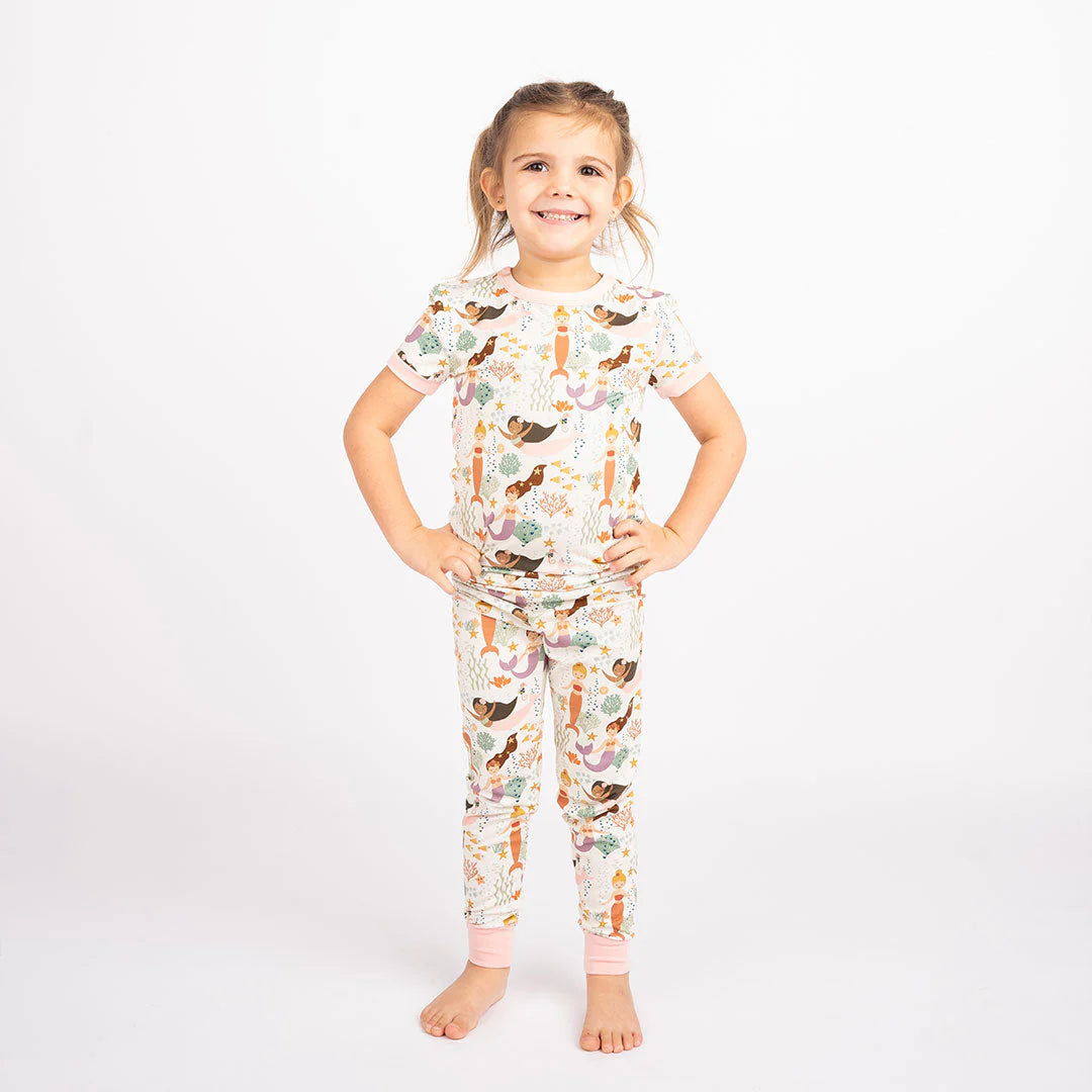 Making Waves Mermaids SS Two Piece Pajamas