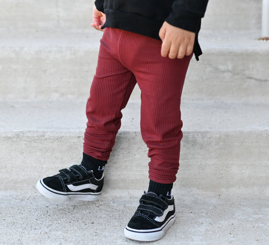 Oxblood Bamboo Leggings