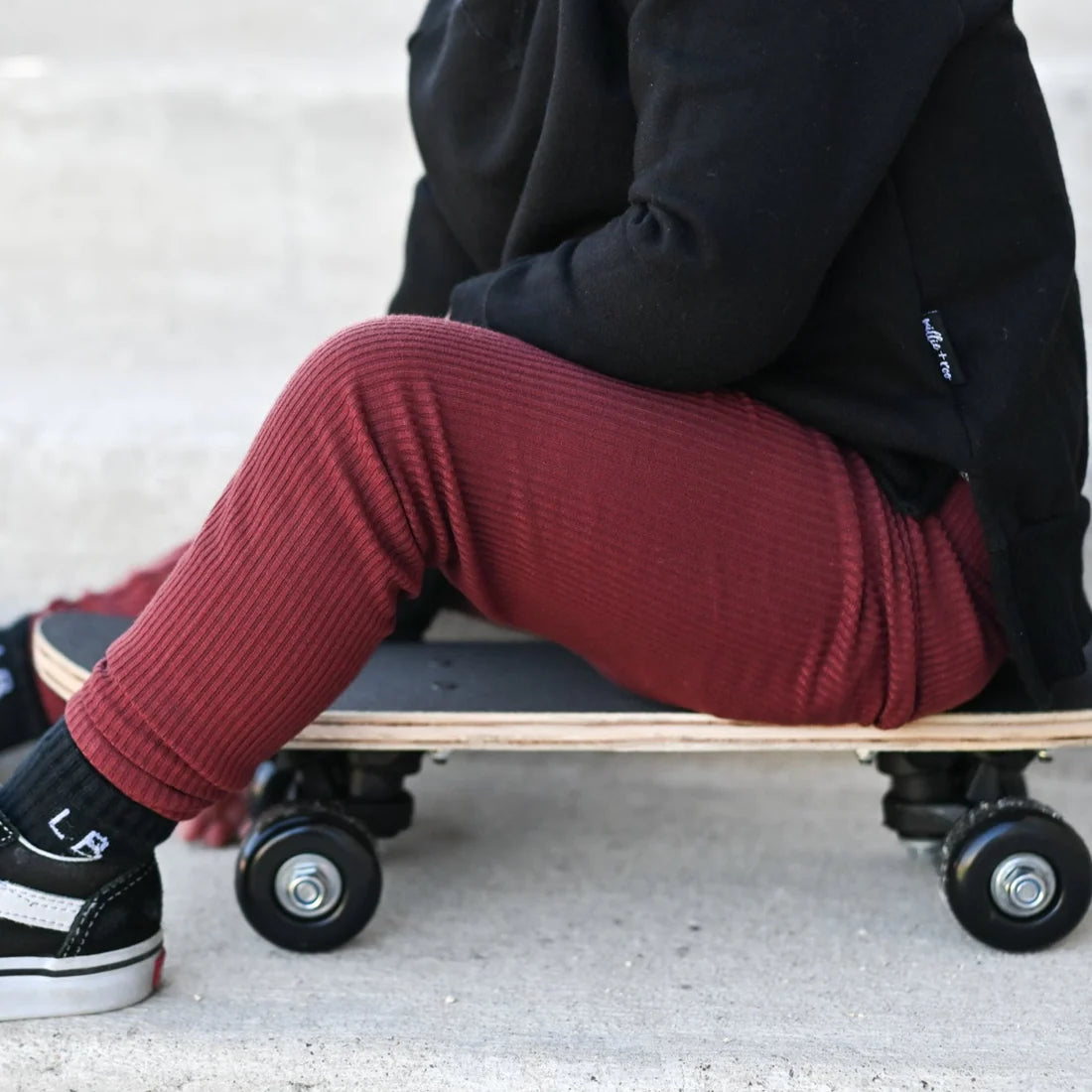 Oxblood Bamboo Leggings