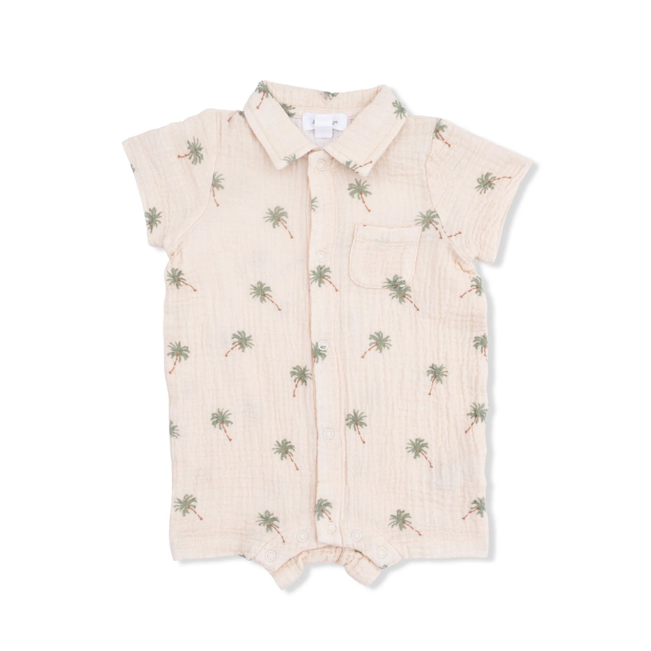 Palm Trees-Polo Shortie