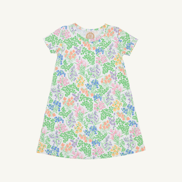 Polly Play Dress in Gaston Street Garden