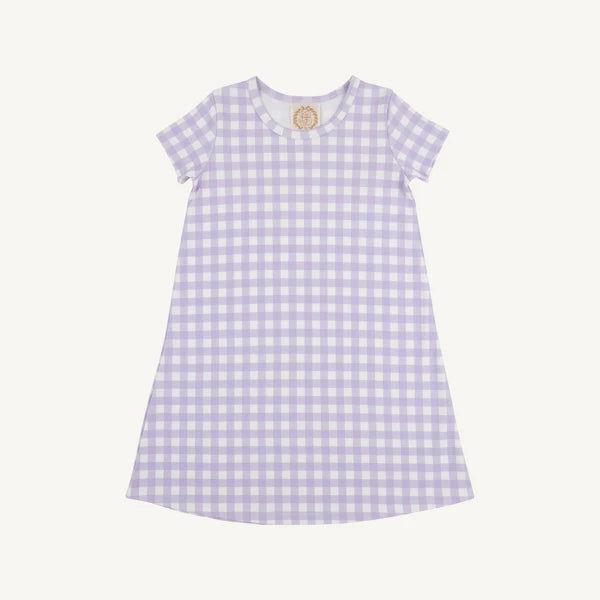 Polly Play Dress - Lauderdale Lavender Gingham