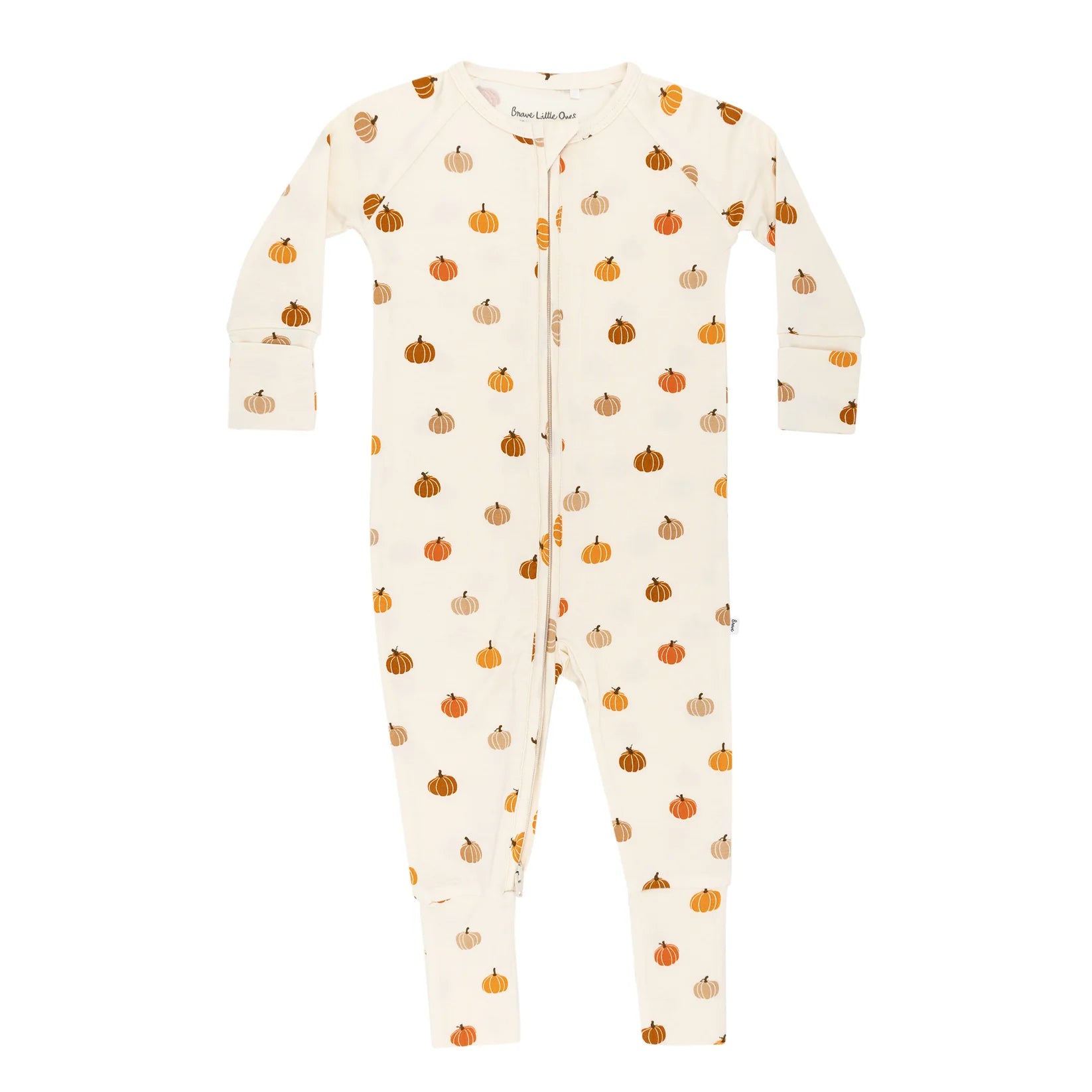 Pumpkins Zip Romper