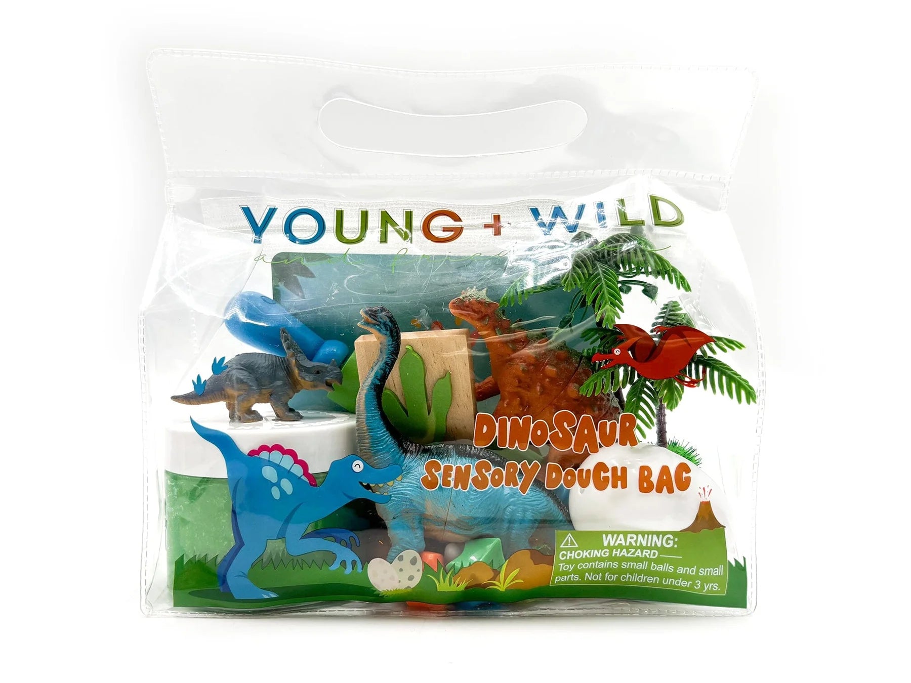 Sensory Dough Bag - Dinosaur