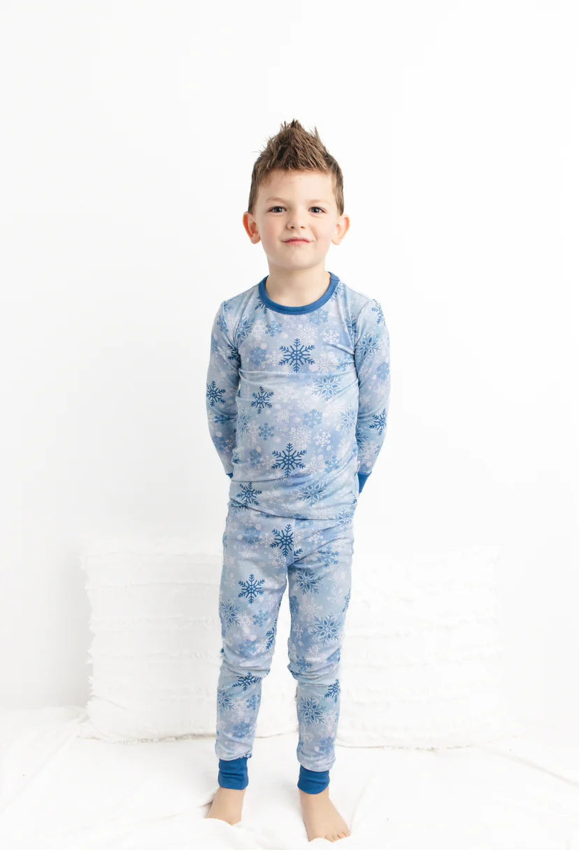 Snowflakes Two-Piece Pajama