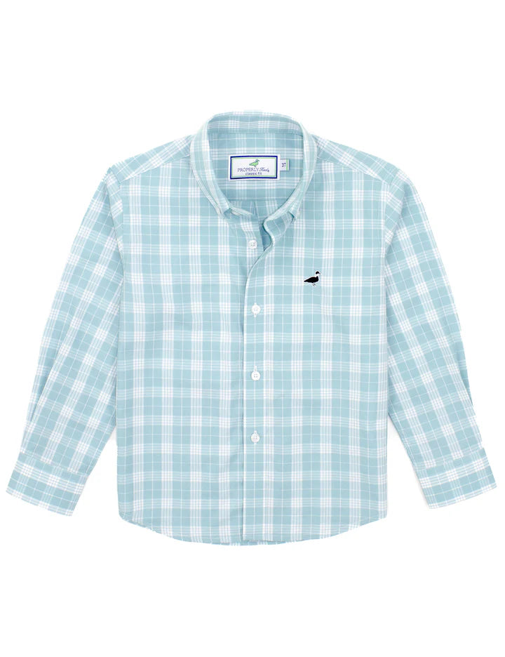 Boys Seasonal Sportshirt Spanish Moss