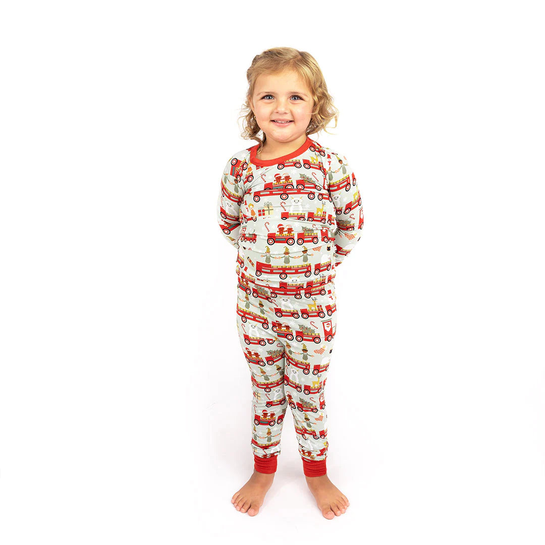 Christmas Train Two-Piece Pajama