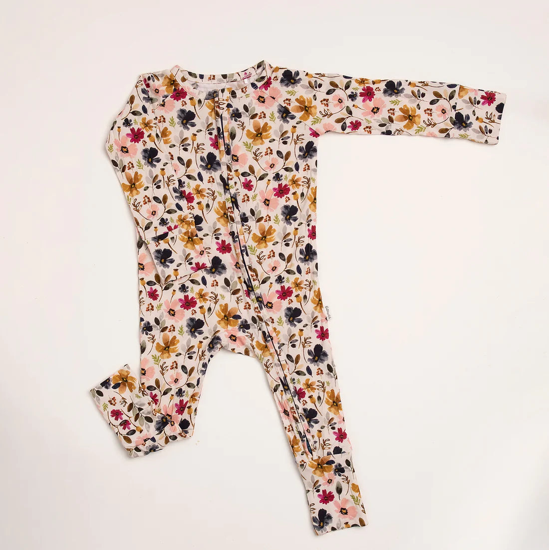 Watercolor Zipper Pajama