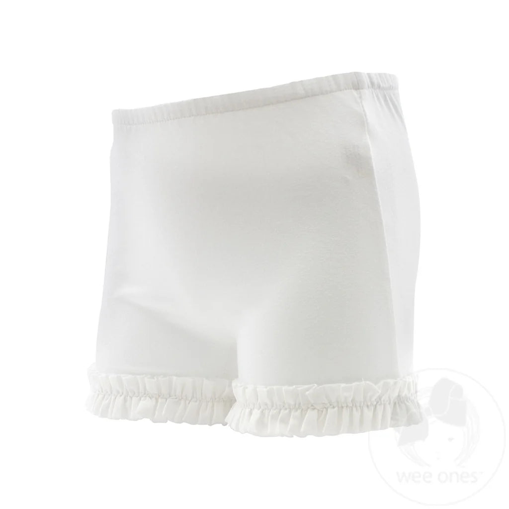 Ruffle Wundershorts™ in White