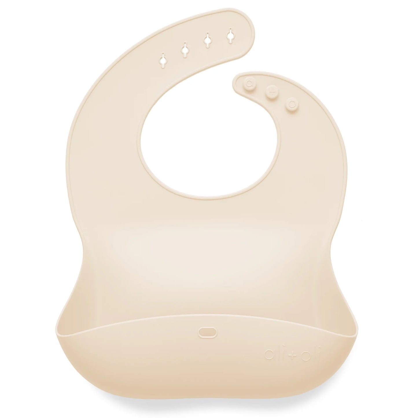 Ali + Oli Silicone Bib (Sand)