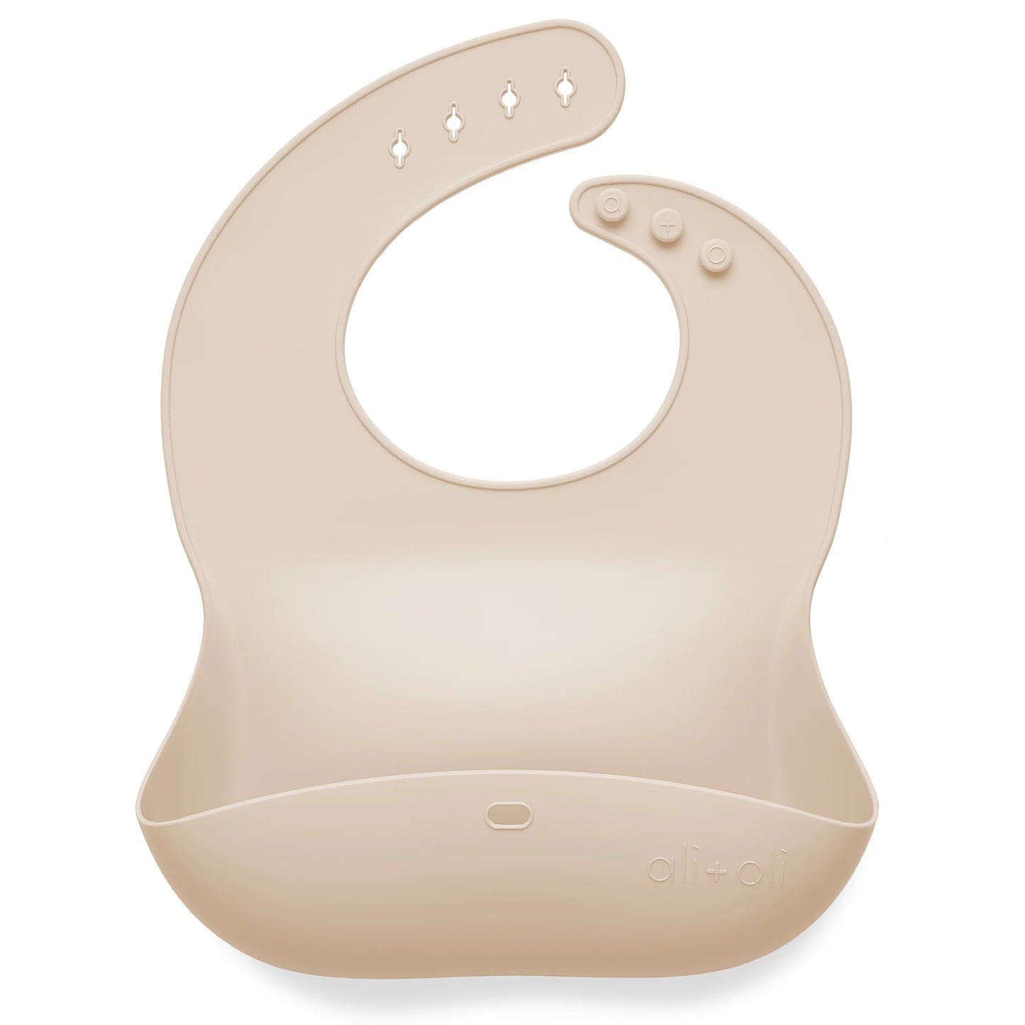 Ali + Oli Silicone Bib (Milk)