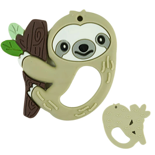 Little Sloth Silicone Teething Toy