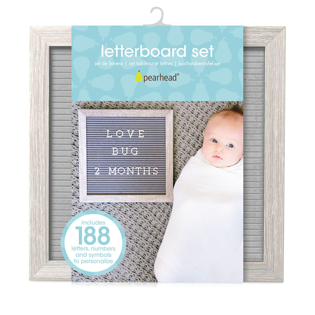 Gray Letterboard Set