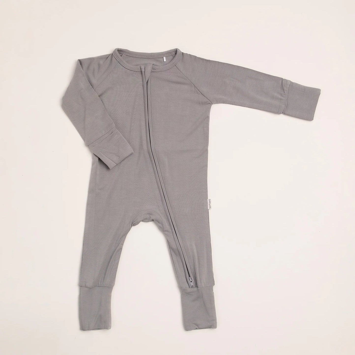 Grey Bamboo Zipper Sleeper